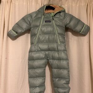 Patagonia Infant Snowsuit in Light Green